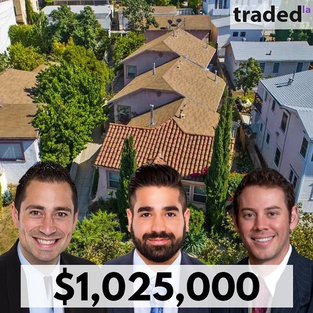 Silver Lake Multifamily Sold For $1.02M With Brokers Glen Scher, Filip Niculete, Arash Memary