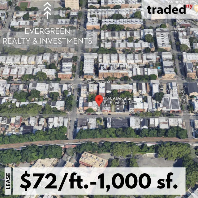 Ny Tile & Grout Leases Office/Industrial Space At 1809 Decatur Street In Ridgewood Queens, Represented By Daniel Barcelowsky - Evergreen Realty & Investments