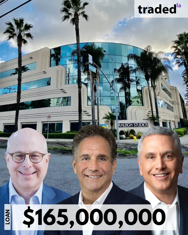 Hackman Capital Partners And Affinius Capital Secures $165M Loan To Refinance Raleigh Studios In Los Angeles