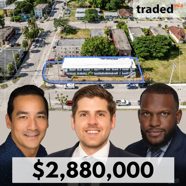 Michael Aleman & Brandon Krips Purchase Multifamily Property From Jonathan Parker For $2.88M In Miami
