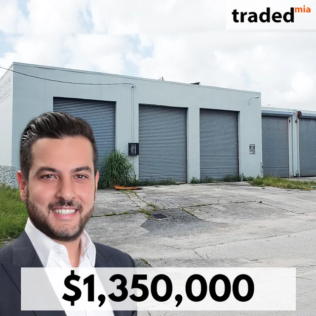 Elad Barokas Of Keller Williams Realty Sells Miami Industrial Property For $1.35M
