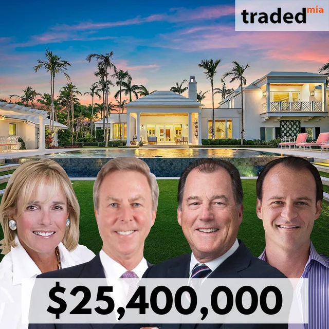 Richard And Cornelia Thornburgh Sell Waterfront Home In Palm Beach For $25.4M With Brokers