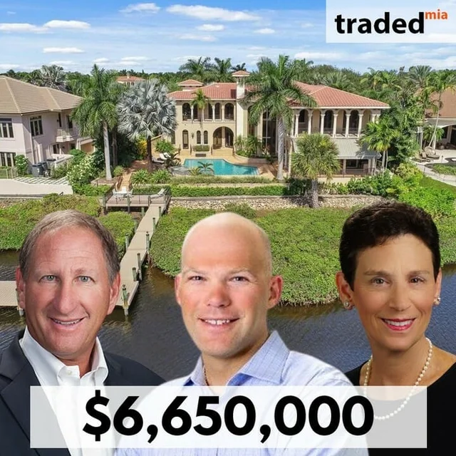 Joseph L. Marinucci Acquires Jupiter SFR For $6.65M With Buyer's Rep Jan Burke & Seller's Rep Thomas Frankel