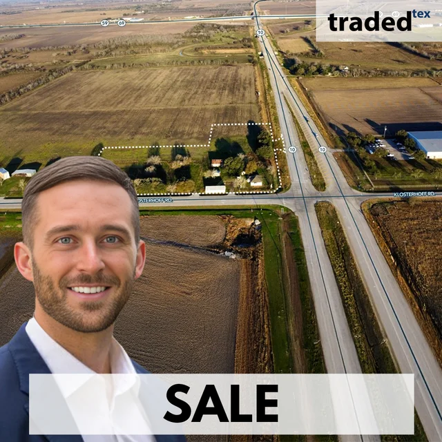 Huntley Grichor Of Red Key Properties Represents Buyer In Development Site Sale In Rosenberg