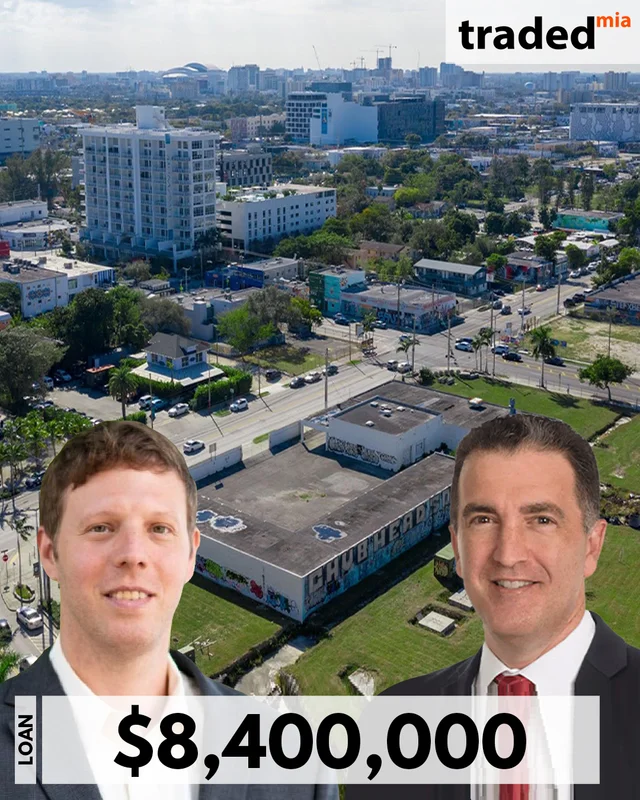 William Weisman & Daniel Mandel Secure $8,400,000 Refinance Loan For Development Site In Miami