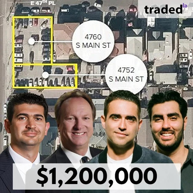 Eleos Acquires Development Site In South LA For $1.2M With Buyers David Aghaei & Daniel Dayan