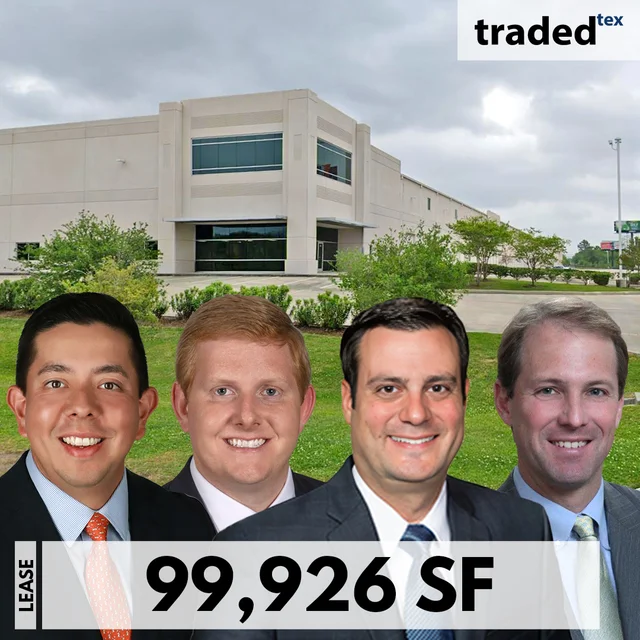 GCP Paper USA Leases 99,926 Square Feet At Beltway North Commerce Center In Houston