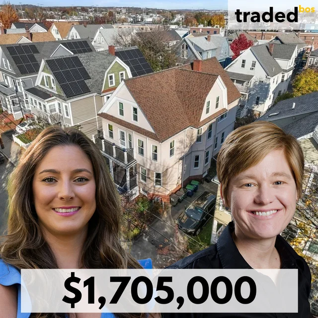 Patti Reilly & Scarlett Tamburro Complete $1.7M Multifamily Sale In Somerville, MA