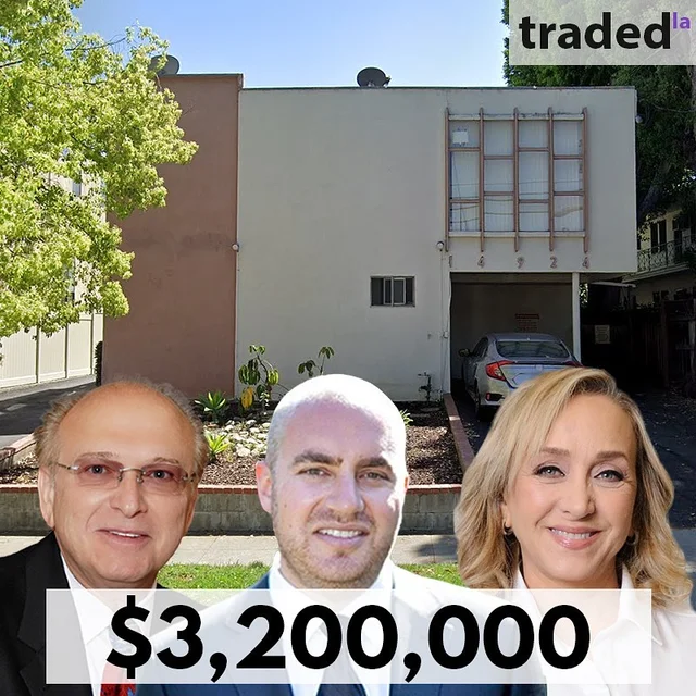 Sherman Oaks Multifamily Sells Off Market For $3.2M With Hirsch Sherman, Jared Levine & Janette Monfared