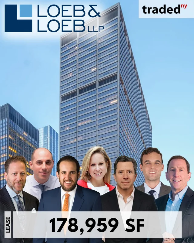 Loeb & Loeb Expands New York Headquarters Lease At 345 Park Avenue In Manhattan