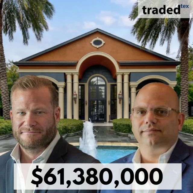 Colony Hills Capital Acquires Multifamily Property In Humble For $61.38M