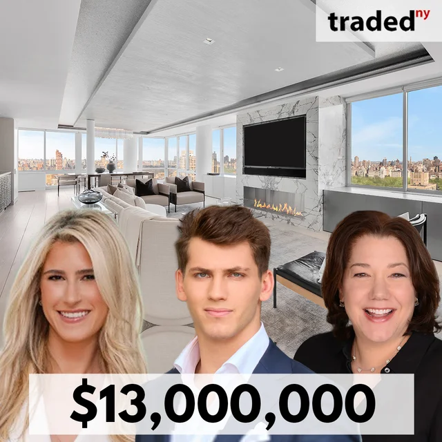 Stefani Berkin, Ethan Silver & Lisa Chajet Close $13M Condo Sale In Manhattan