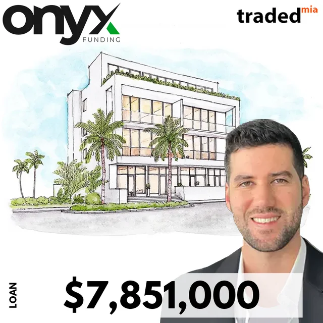 Onyx Funding Provides $7.85M Construction Loan For Mixed-Use Property In Delray Beach