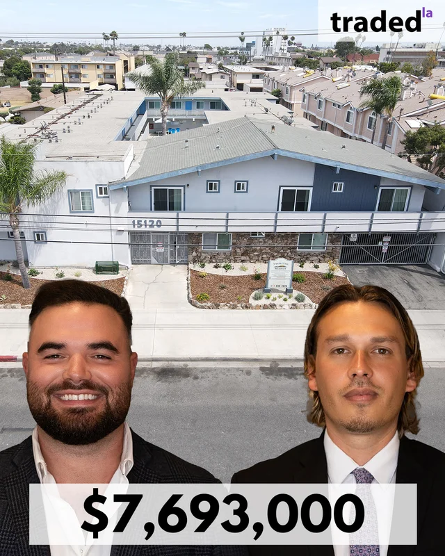 Jamie Nocher And Mason Rowland & Ryan Rembert Of KW Commercial Close Multifamily Sale In Gardena For $7.69M