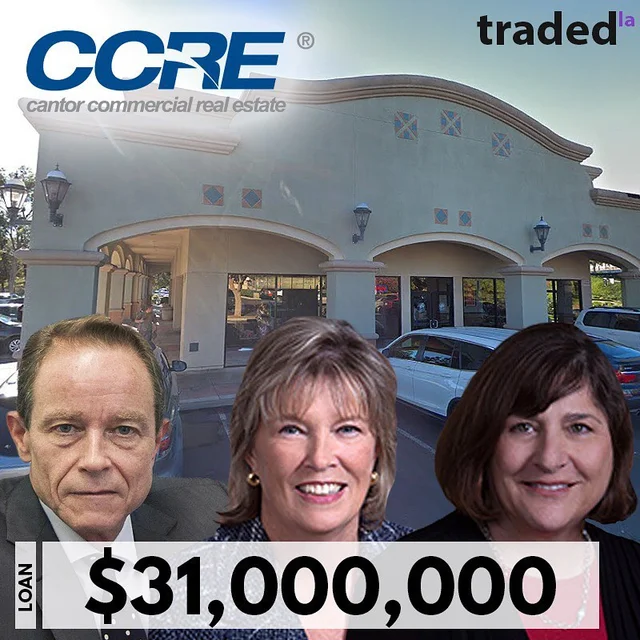 Cantor Commercial Real Estate Provides $31M Loan For Retail Property In Westlake Village And Aliso Viejo