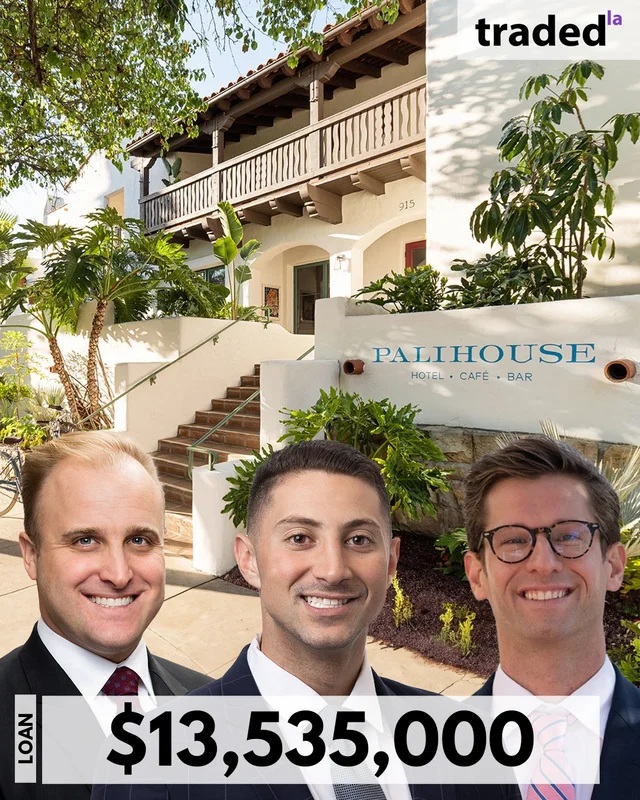 Eight Form Secures $13.54M Acquisition Loan For Palihouse Santa Barbara Hotel