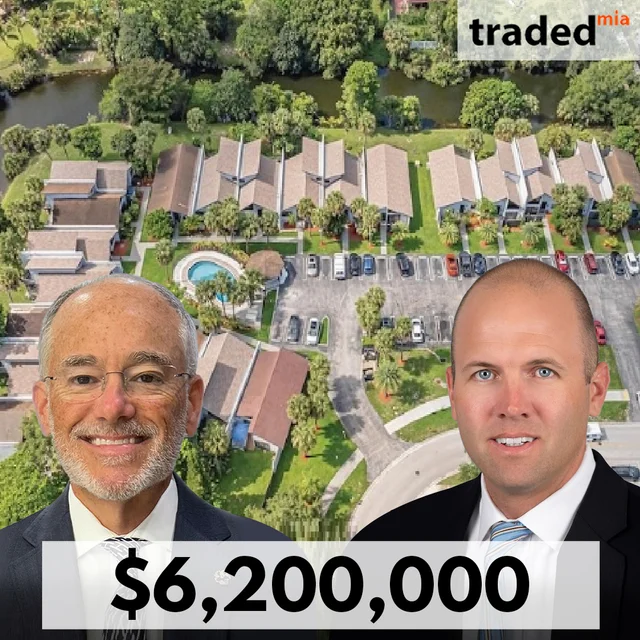 Marcus & Millichap Sells 20-Unit Timbercreek Townhomes And Villas In Royal Palm Beach For $6.2M