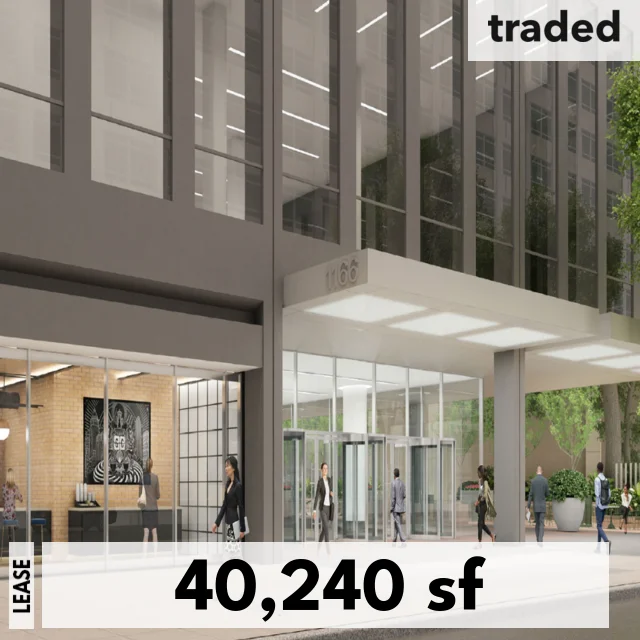 William Blair & Co. LLC Leases 40240 Square Feet At 1166 6th Ave New York