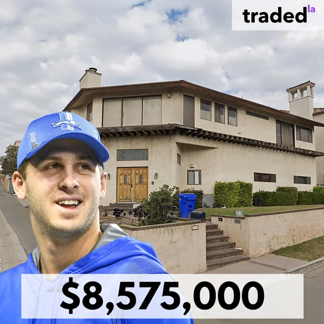 Jared Goff Acquires Property In Manhattan Beach For $8,575,000