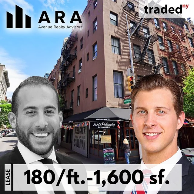 Saloon Singer Leases Retail Space At 169 Bleecker Street In SoHo