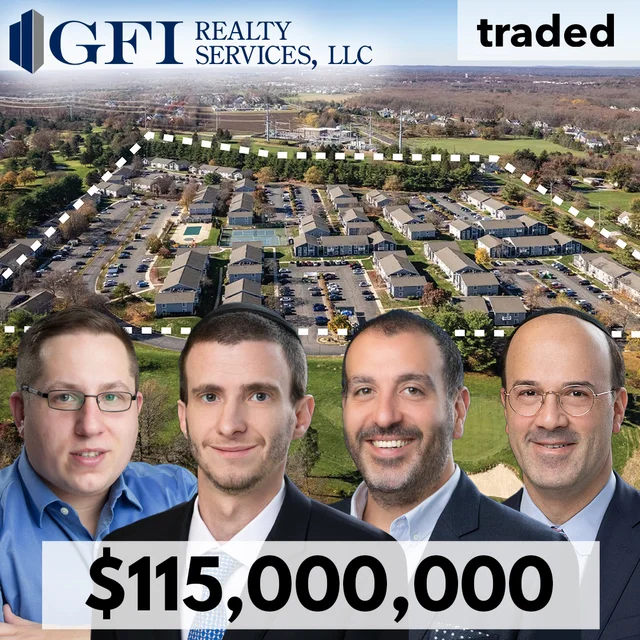 Colony Hills Capital Acquires Plainsboro Multifamily From KRE - Murry Kushner For $115M