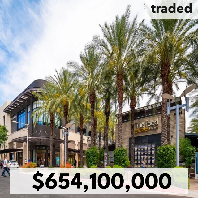 George Kurtz Of FalconEye Ventures Acquires Scottsdale Quarter From Washington Prime Group And O'Connor Capital Partners For $654.1M