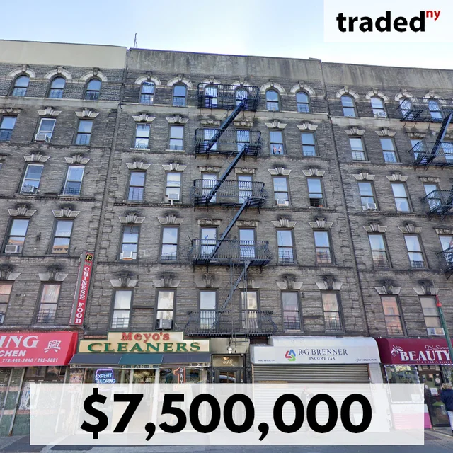 Ben Rieder Acquires Mott Haven Multifamily Property For $7.5M