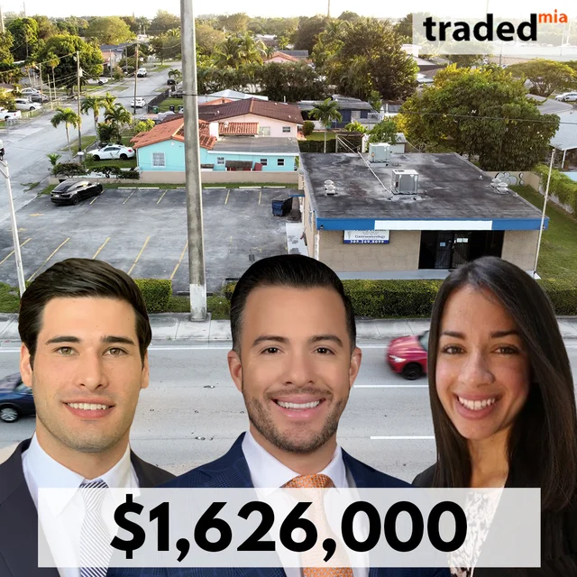 Alberto Carballeria Acquires Office On West Flagler Street In Miami For $1.63M With Brokers Eduardo Toledo & Jonathan De LaRosa - Marcus & Millichap And Ana Rivera - JLL