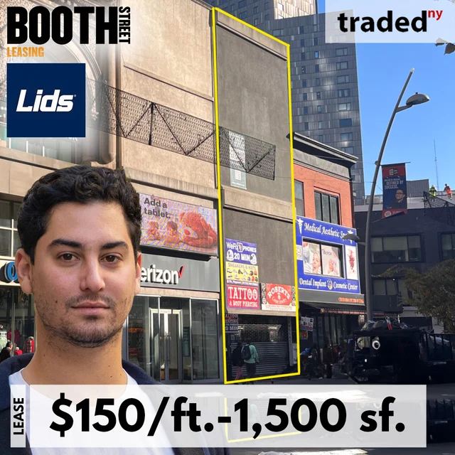Agus Holdings Leases Retail Space To Lids On Fulton Mall For $150/ft