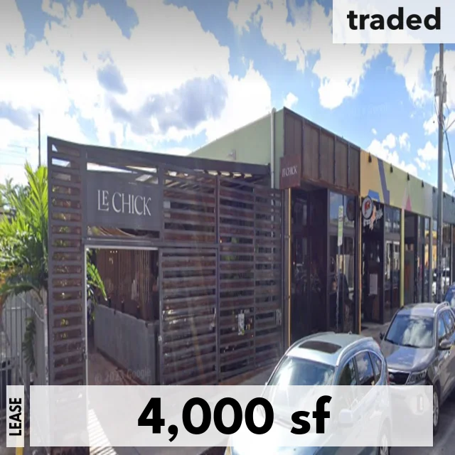 Le Chick Rotisserie Leases 4000 SF Commercial Space In Miami