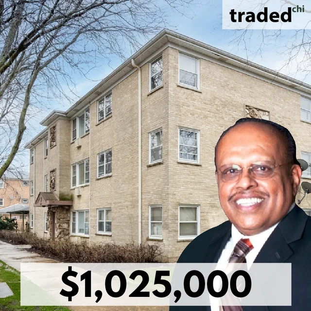 Jay Chandran & Melissa Morgan Facilitate $1.025M Sale Of Chicago Multifamily Property