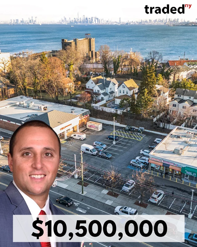 William Khouzam, Kevin Waters, & Eric Hu Of Wells Fargo Real Estate Asset Management Acquires Retail Property At 1125 Bay Street Staten Island For $10.5M