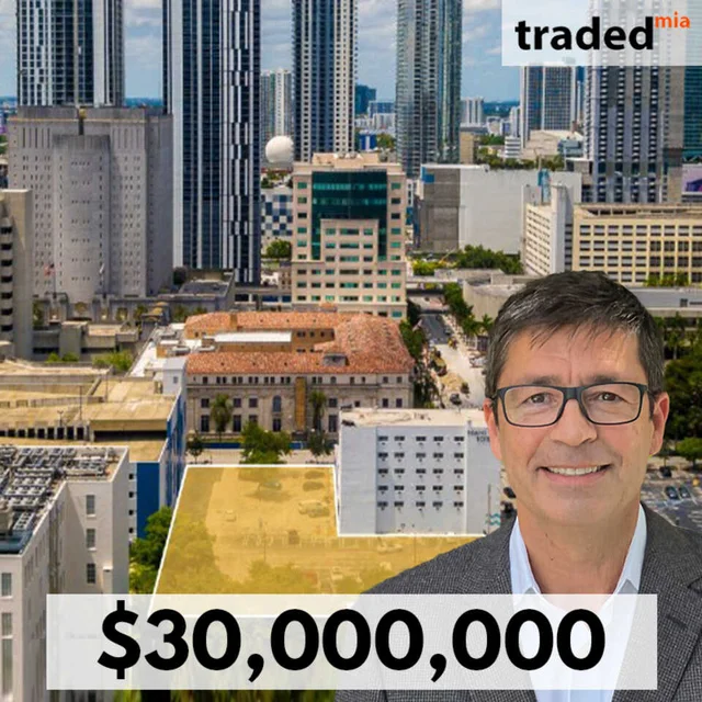 Apex Capital Realty Acquires Development Site In Downtown Miami For $30M