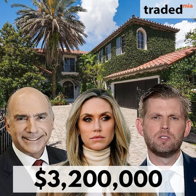 Eric & Lara Trump Acquire SFR In Jupiter For $3.2M