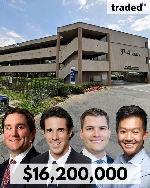 CBRE Arranges $16.2M Sale Of Creek Medical Buildings In Irvine With Seller's Representatives