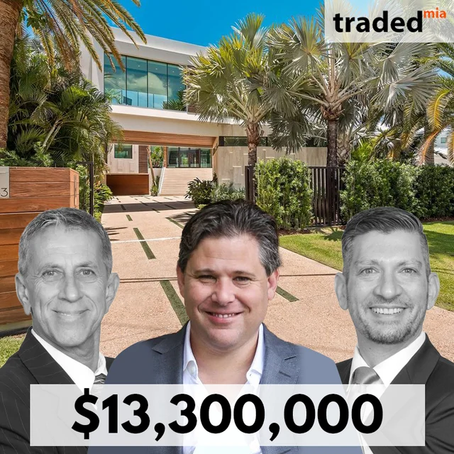 José A. López Cáceres Acquires Miami Single Family Home From Caroline Romash & Ross Romash For $13.3M