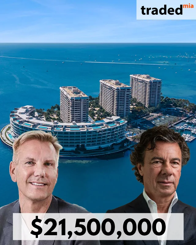 Ralph Winter Of W5 Group Acquires Penthouse At Grove Isle In Miami For $21.5M
