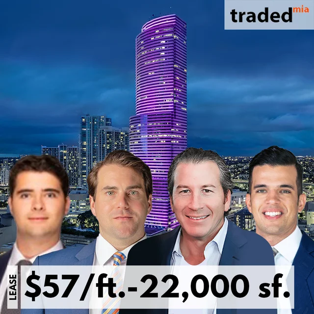GoTu, Inc. Leases Office Space At Miami Tower On 100 SE 2nd Street Market