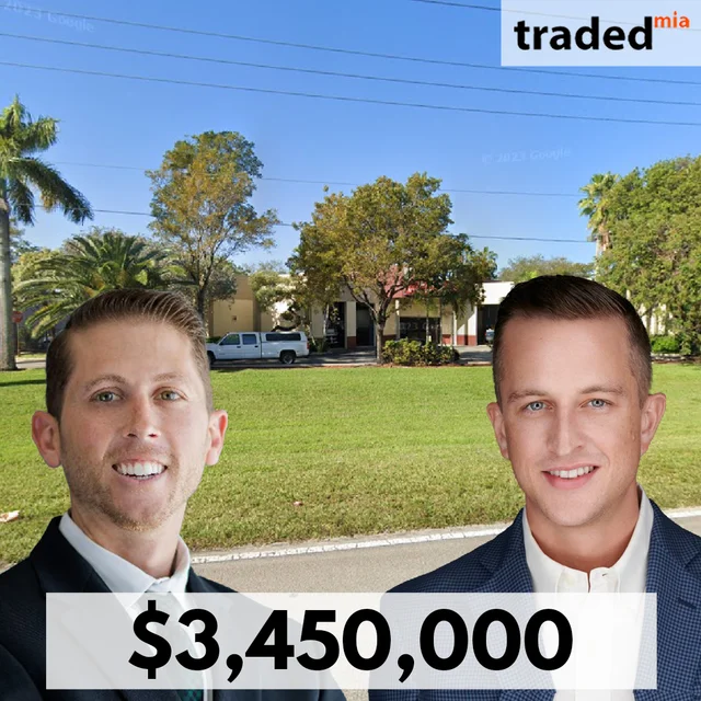 Christian Baena & Greg Milopoulos Broker $3.45M Sale Of Davie Commercial Property