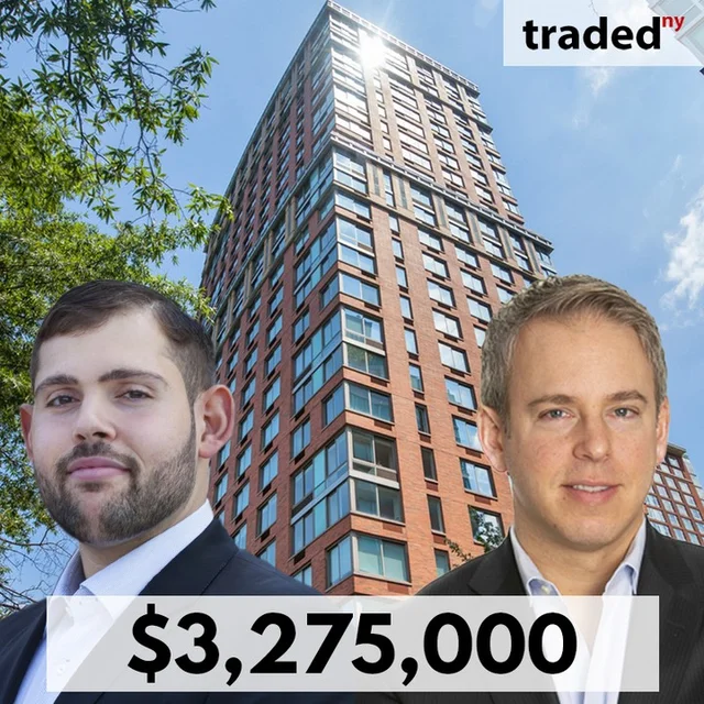 Isaac Sredni Acquires Residential Apt In Battery Park City For $3.27M