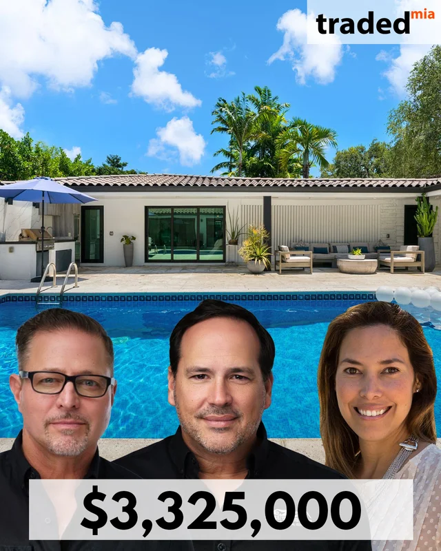 Pedro Martinez Clark Sells Single Family Home At 4250 Bay Point Road For $3.325M