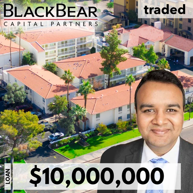 Black Bear Capital Partners ("BBCP") Arranges $10M Permanent Refinance for Tempe Hotel Asset