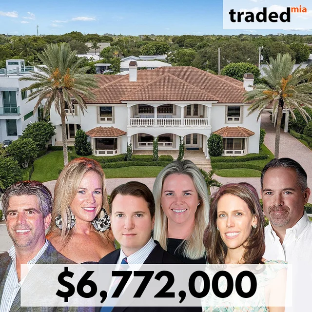 Chilton Investment Company & Caroline Rafferty Interiors Acquire Single Family Home In West Palm Beach For $6.8M