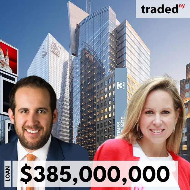 Rudin Management Company Secures $385 Million Refinance Loan From J.P. Morgan Chase For 3 Times Square