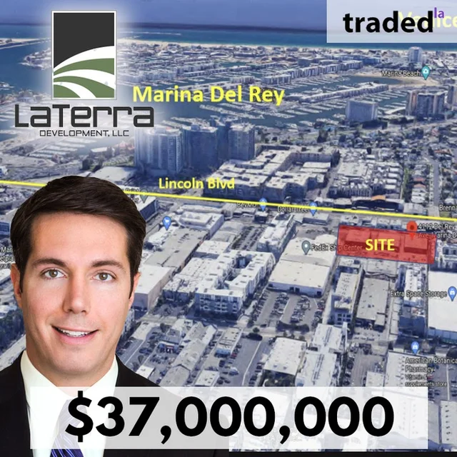LaTerra Development Acquires Development Site In Marina Del Rey For $37M