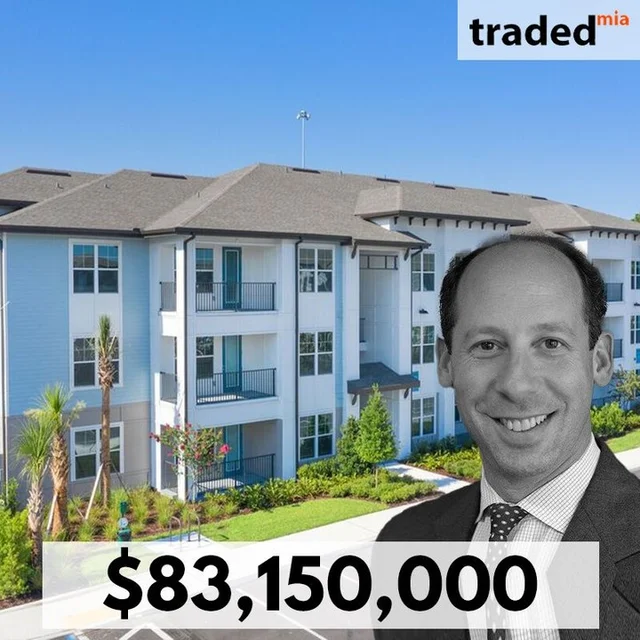 Sentinel Real Estate Corp Acquires Multifamily Property In Jacksonville For $83.15M