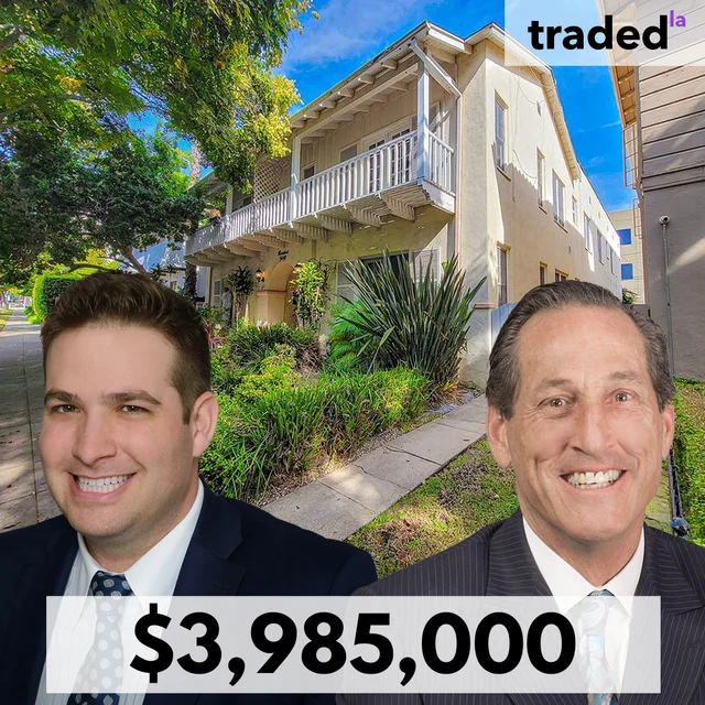 Nick Mejerski & Elliot Sabag of Marcus & Millichap Sell $3.985M Multifamily Property At 140 South Camden Drive