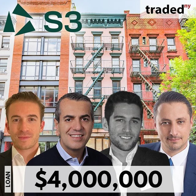 S3 Capital Partners Provides $4M Acquisition Loan For Mixed-Use Property In NoLita