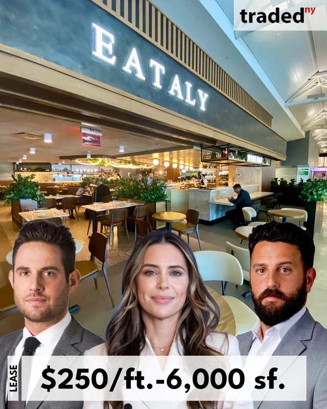 Eataly Leases 6000 SF Retail Space At JFK Terminal 8 From The Port Authority NY & NJ