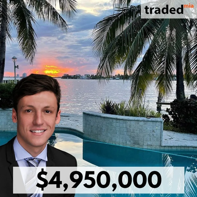 Zarko Jancic Sells Miami Beach SFR To Keller Williams Realty For $4.95M